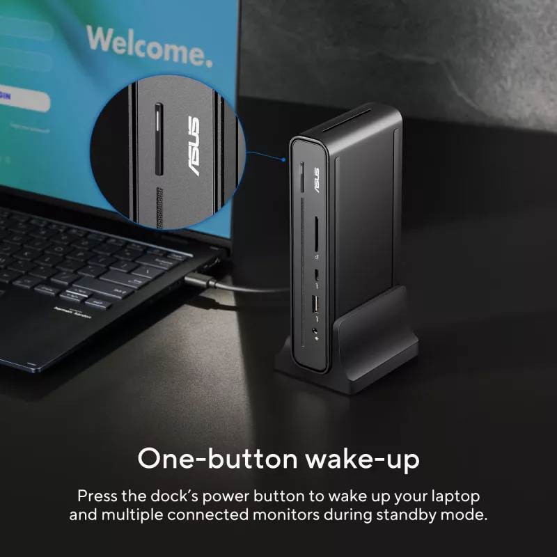 ASUS Triple Display USB-C Dock DC300 Docking USB 3.2 Gen 2 (3.1 Gen 2) Type-C Nero
