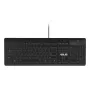 ASUS Smart Card KU100 tastiera per casa/ufficio USB nero