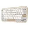 Tastiera wireless Bluetooth ASUS Marshmallow KW100 — layout US International, Oat Milk