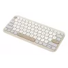 Tastiera wireless Bluetooth ASUS Marshmallow KW100 — layout US International, Oat Milk