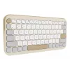 Tastiera wireless Bluetooth ASUS Marshmallow KW100 — layout US International, Oat Milk
