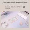 Tastiera wireless Bluetooth ASUS Marshmallow KW100 — layout US International, design compatto