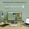 Tastiera wireless Bluetooth ASUS Marshmallow KW100 — layout US International, design compatto