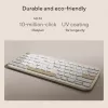 Tastiera wireless Bluetooth ASUS Marshmallow KW100 — layout US International, design compatto