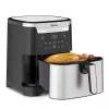Friggitrice ad aria Tefal Easy Fry & Grill EY801D 6,5 L a sé stante 1650 W acciaio inox