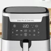 Friggitrice ad aria Tefal Easy Fry & Grill EY801D 6,5 L a sé stante 1650 W acciaio inox
