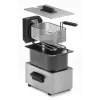 Friggitrice Tristar FR-9334 – capacità singola 3 L, 2000 W, regolatore rotante, argento