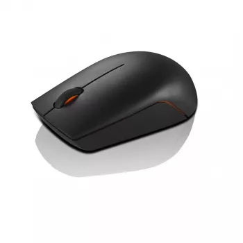 Mouse compatto wireless Lenovo 300 nero, 1000 DPI, 2,4 GHz