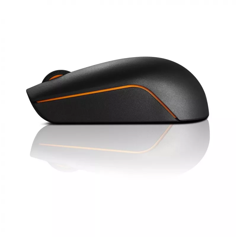 Mouse compatto wireless Lenovo 300 nero, 1000 DPI, 2,4 GHz