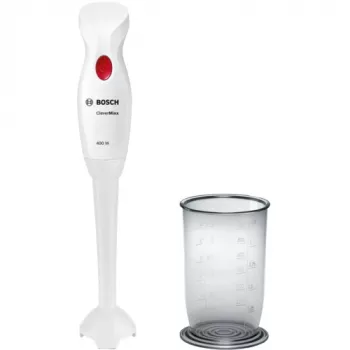 Frullatore a immersione Bosch MSM14100 — 400 W, bianco, 0,8 kg, cavo 1,2 m