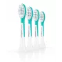 Testine spazzolino Philips Sonicare For Kids HX6044/90, confezione da 4, blu/bianco, sostituzione ogni 3 mesi