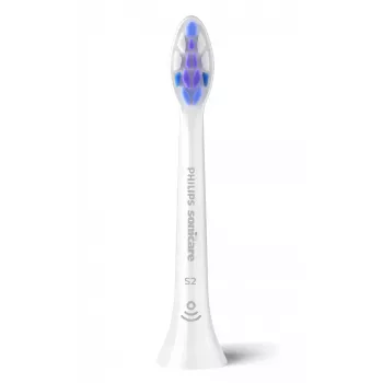 Testine spazzolino Philips HX6052/87 Sensitive confezione da 2, setole extra morbide, bianco