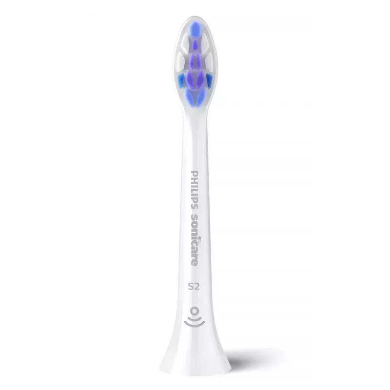 Testine spazzolino Philips HX6052/87 Sensitive confezione da 2, setole extra morbide, bianco