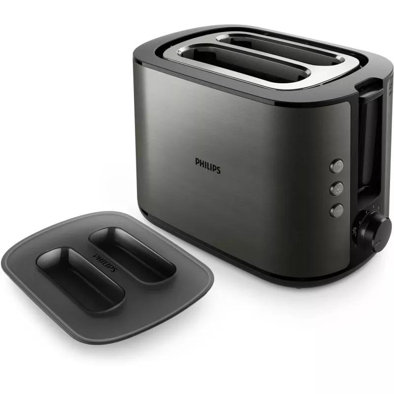 Philips Viva Collection HD2651/80 tostapane 8 2 fette 1050 W titanio