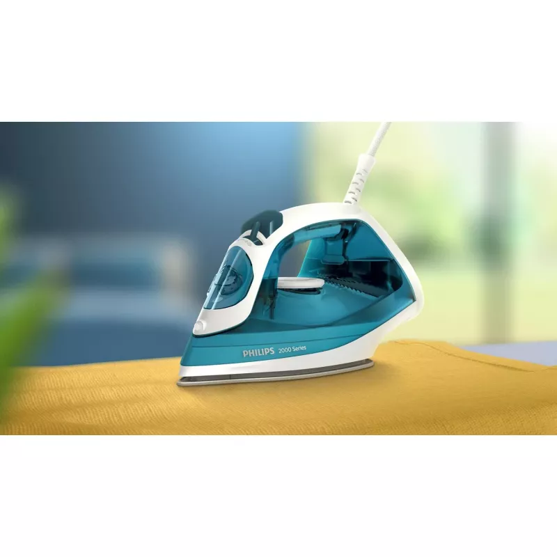 Philips serie 2000 DST2020/90 ferro da stiro a vapore piastra in ceramica 2000 W aqua