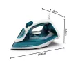 Philips serie 2000 DST2020/90 ferro da stiro a vapore piastra in ceramica 2000 W aqua