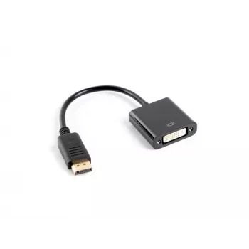 Adattatore per cavo video LANBERG DisplayPort DVI-D 0,1 m nero