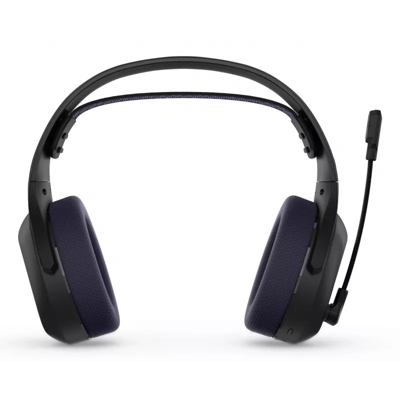 Cuffie Lenovo Legion H410 wireless con archetto gaming USB Type-C Bluetooth nero, viola