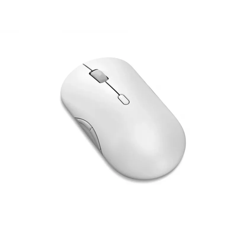 Mouse wireless silenzioso Lenovo 700 multi-device, ambidestro, ottico, 4000 DPI, RF + Bluetooth, 8 tasti, bianco