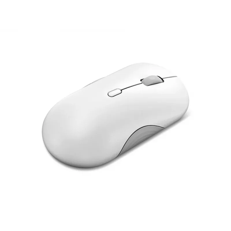 Mouse wireless silenzioso Lenovo 700 multi-device, ambidestro, ottico, 4000 DPI, RF + Bluetooth, 8 tasti, bianco