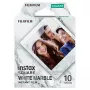 Pellicola per foto istantanee Fujifilm SQUARE White Marble 10 pezzi