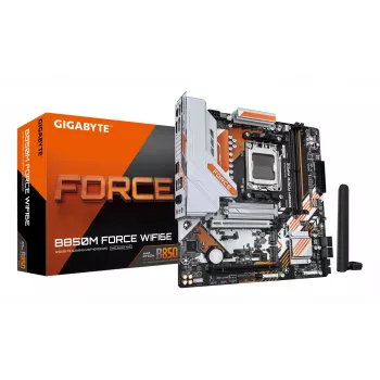 Scheda madre GIGABYTE B850M FORCE WIFI6E, AMD B850, socket AM5, Micro ATX
