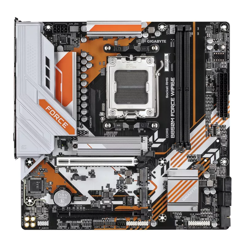 Scheda madre GIGABYTE B850M FORCE WIFI6E, AMD B850, socket AM5, Micro ATX