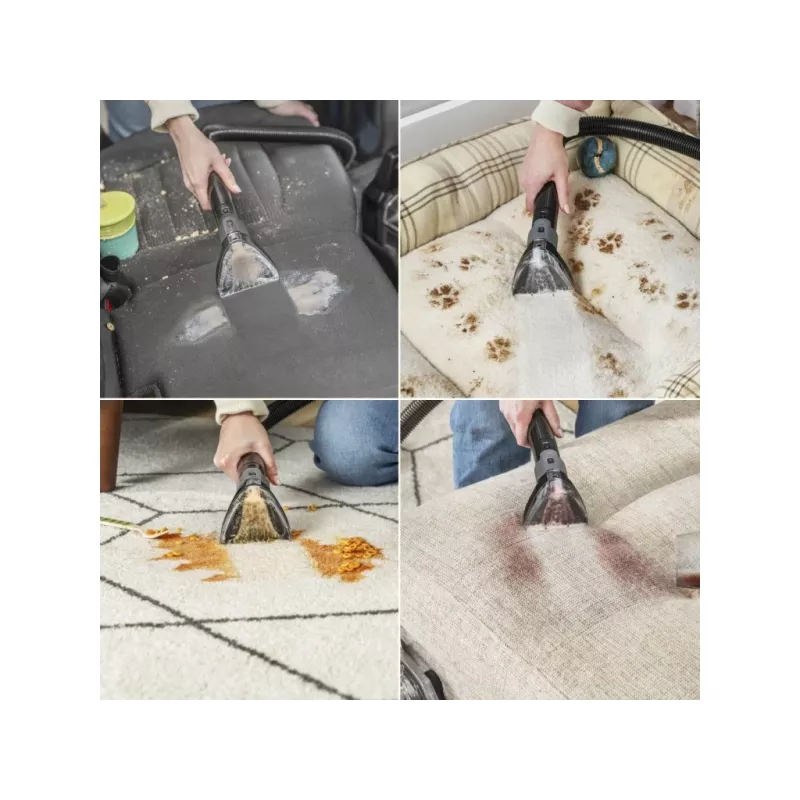 Bissell SpotClean C9 Select pulitore per tappeti a mano profondo nero, trasparente
