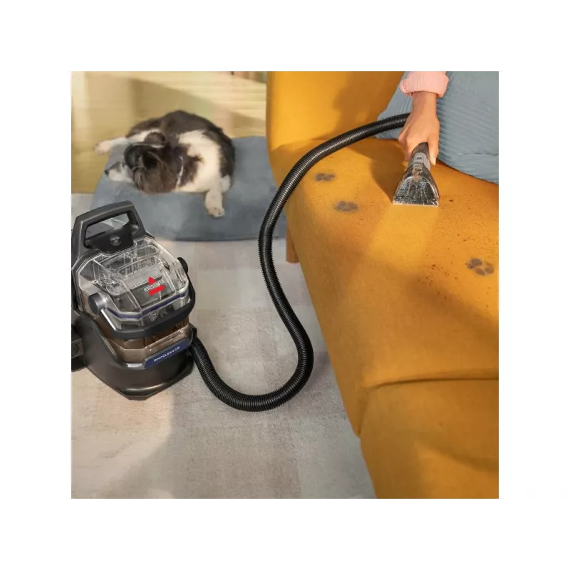 Bissell SpotClean C9 Select pulitore per tappeti a mano profondo nero, trasparente