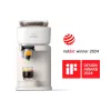 Philips Baristina macchina per espresso – vero espresso, semplice. bianco latte con portafiltro giallo mango (BAR300/03)