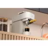 Philips Baristina macchina per espresso – vero espresso, semplice. bianco latte con portafiltro giallo mango (BAR300/03)