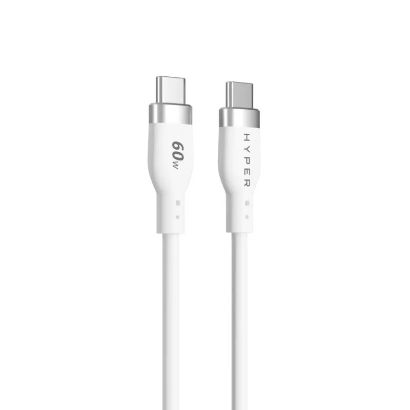 TARGUS cavo di ricarica in silicone USB-c a USB-c 60w 1.5m - White