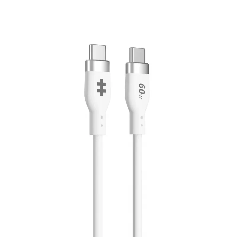TARGUS cavo di ricarica in silicone USB-c a USB-c 60w 1.5m - White