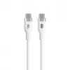 TARGUS cavo di ricarica in silicone USB-c a USB-c 60w 1.5m - White