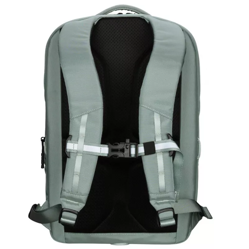 Zaino TARGUS Work+Play Flex Ecosmart TBB65905GL per notebook da 15–16 pollici, poliestere riciclato, verde
