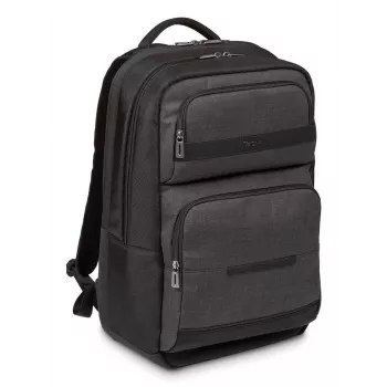 Targus CitySmart zaino zaino casual nero, grigio, similpelle, poliuretano (PU)