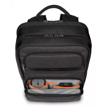 Targus CitySmart zaino zaino casual nero, grigio, similpelle, poliuretano (PU)
