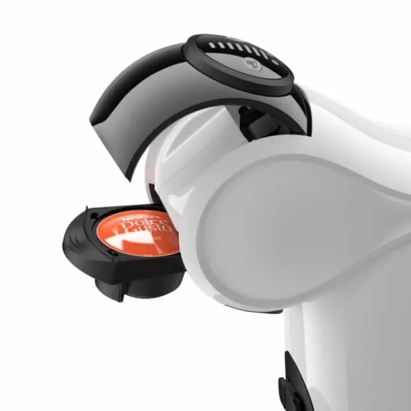 Macchina per caffè a capsule De’Longhi EDG226.W — serbatoio acqua 0,8 l, pressione 15 bar, 1400 W, bianco