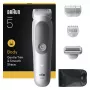 Braun Series 5 rifinitore/rasoio per peli del corpo, grigio chiaro