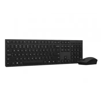 Lenovo 4X31R64357 tastiera mouse incluso Office RF Wireless + Bluetooth QWERTY nordico grigio