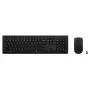 Lenovo 4X31R64357 tastiera mouse incluso Office RF Wireless + Bluetooth QWERTY nordico grigio