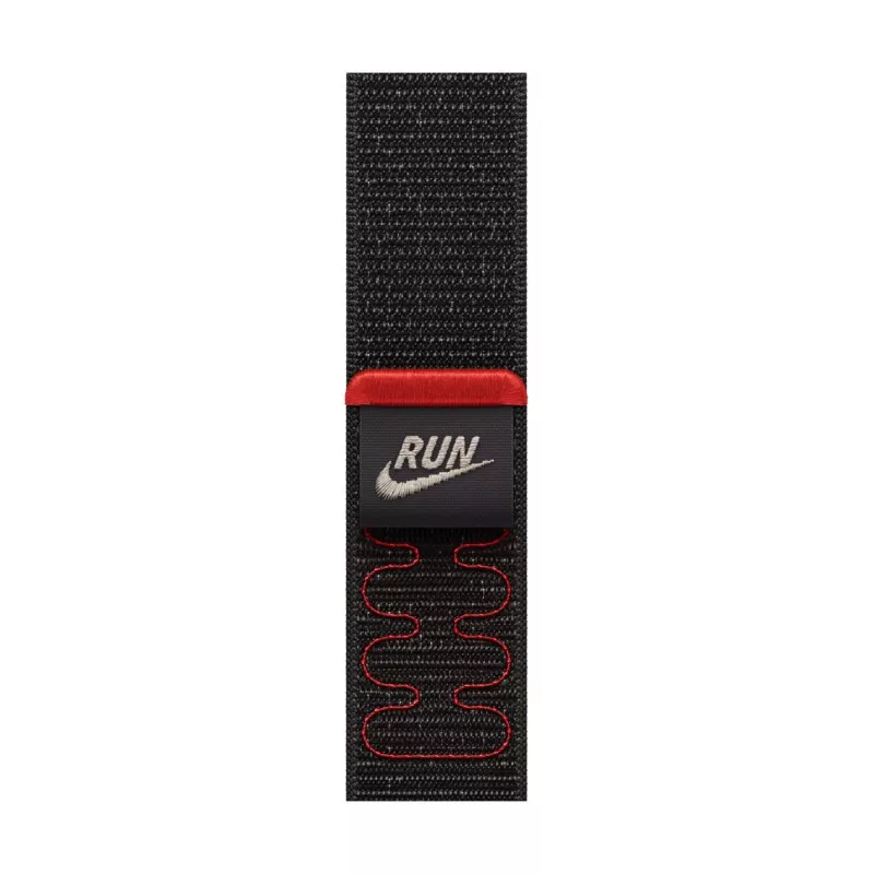 Cinturino Apple 42mm Midnight nero Nike Sport Loop nero