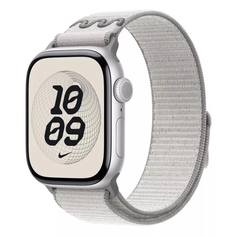 Cinturino Apple 42 mm grigio velato Nike Sport Loop grigio 130–190 mm