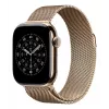 APPLE 42 mm cinturino Milanese oro