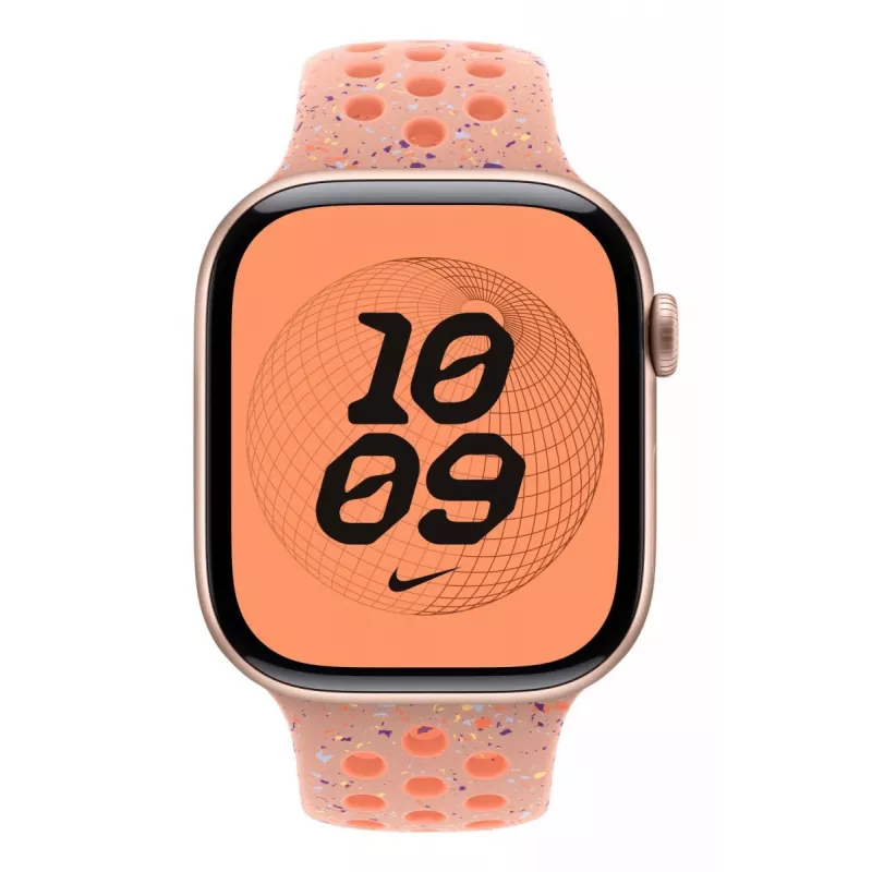 Cinturino Apple Nike Sport Band MGC74ZM/A rosa alluminio fluoroelastomero 46 mm