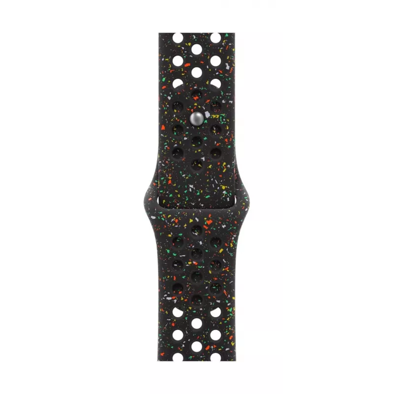 Cinturino Apple 46mm Midnight nero Nike Sport Band M/L nero