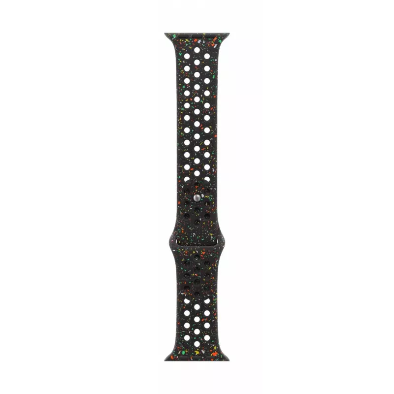 Cinturino Apple 46mm Midnight nero Nike Sport Band M/L nero