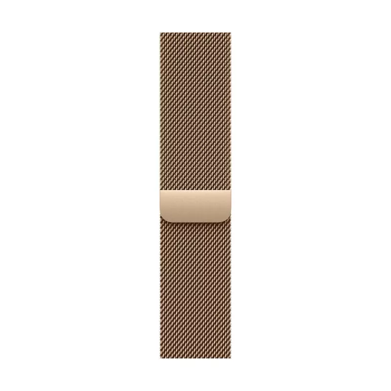 Cinturino Apple 46 mm oro Milanese Loop M/L smartwatch oro