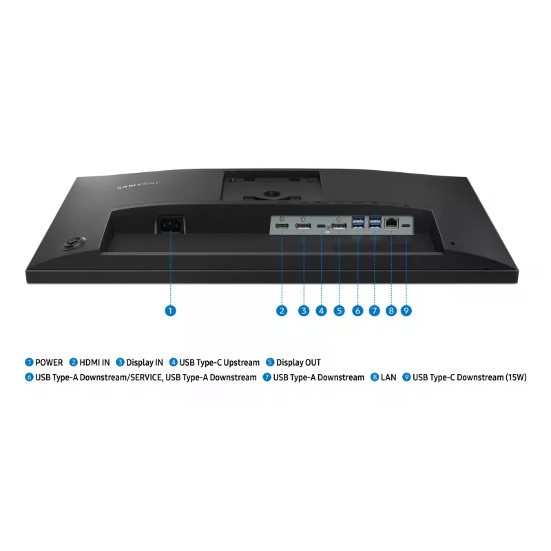 Monitor per computer Samsung S24F434UAU 61 cm (24 pollici) 1920 x 1080 pixel Full HD LCD nero