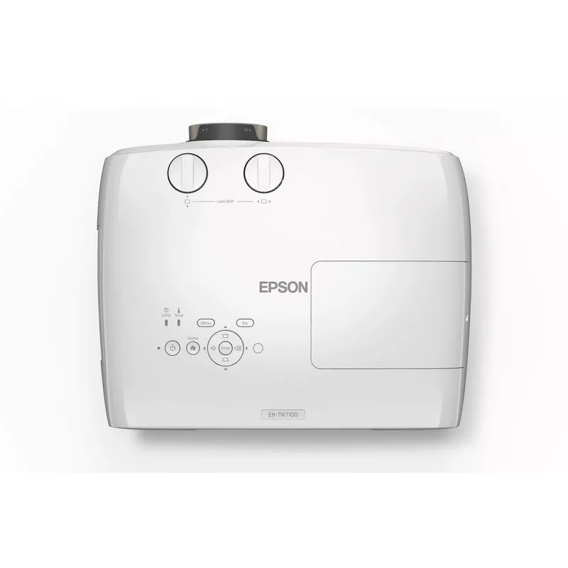 Proiettore a tiro standard Epson EH-TW7100 3000 ANSI lumen 3LCD UHD 4K (3840x2160) 3D bianco